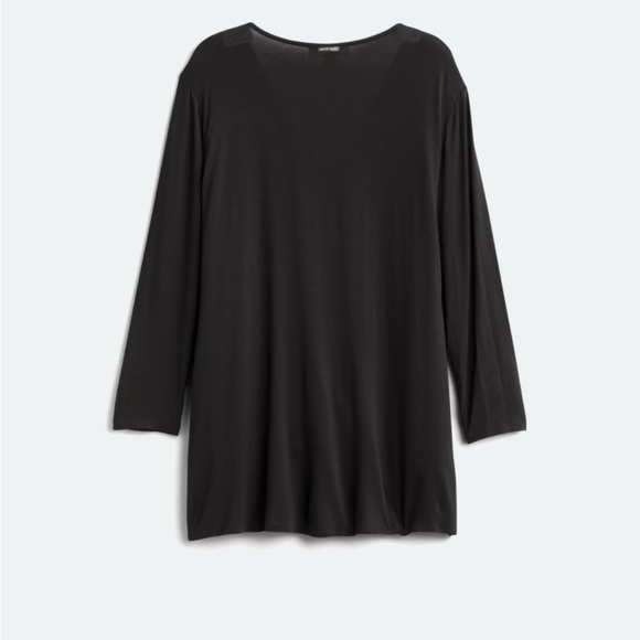 Michael Kors Black V-Neck Blouse - Picture 3 of 4